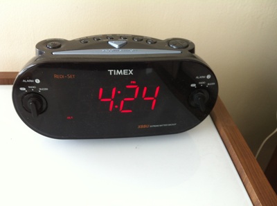 dual alarm clock radio, by timex - 2-BR Furniture Set for sale + 2-BR